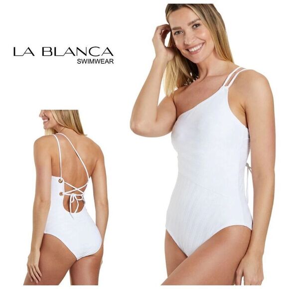 La Blanca Other - New La Blanca white one piece swimsuit. Size 6. Retails $130